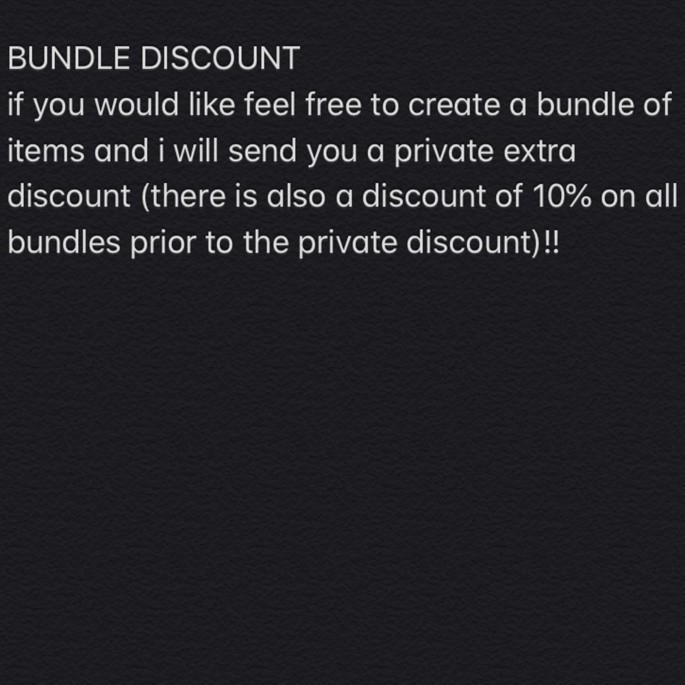 BUNDLE DISCOUNT ALERT